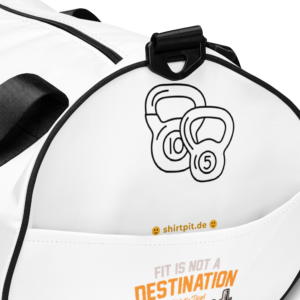 Allover-Print-Sporttasche Fit Destination