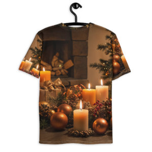 Herren-T-Shirt All over Advent