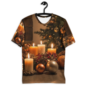 Herren-T-Shirt All over Advent