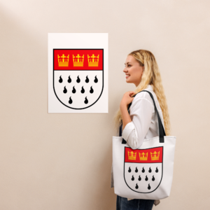 Stoffbeutel Kölner Wappen