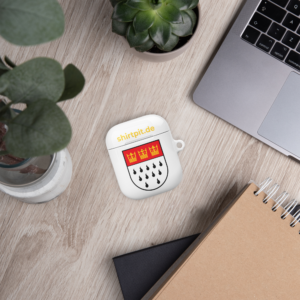 Hülle für AirPods® Allover Kölner Wappen