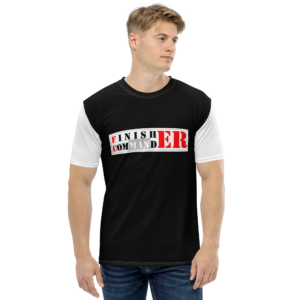Herren-T-Shirt Allover Finisher-Commander