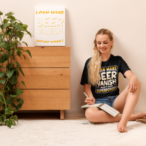 Unisex-T-Shirt I can make beer vanish