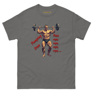 Klassisches Unisex T-Shirt Pumping Iron Reps